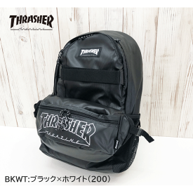 [送料無料][THRASHER] スラッシャー バックパック&ウエストバッグ[28L][3色]THR200/メンズ/レディース/2WAY/リュックサック/デイバッグ/デイパック/ウエストバッグ付き/ウエストバッグ/ストリート/カジュアル/スケーター/通学/学生/部活/撥水/ihhh【あす楽】【RCP】