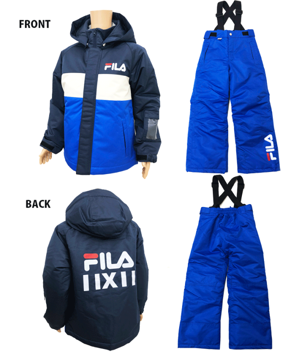 楽天市場】[FILA] フィラ ジュニア スノーウエア[130cm/140cm