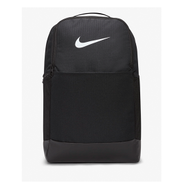 【NIKE】 ナイキ ブラジリア バックパック M [24L] ブラック DH7709-010黒 ユニセックス メンズ レディース ウィメンズ リュックサック 多機能 デイバッグ 通学通勤 大人 中学校 高校 大学 学生 部活 運動 クラブ バスケ サッカー 旅行 合宿 遠征 ジム トレーニング aeez