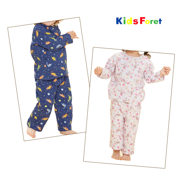 パジャマ　120 楽天市場】【SALE】[KidsForet] キッズフォーレ キッズ キルトパジャマ