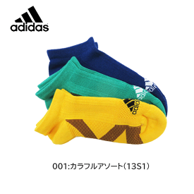 【メール便対応】adidas アディダス[キッズ＆ジュニア]3足組ショートソックス[19-21cm/21-23cm/23-25cm]123-13S1 男の子 女の子 学校 通学 入園入学 春 クラブ 部活 スポーツ カジュアル 靴下 カラフル おしゃれ eps【RCP】【あす楽】