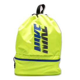 SALE【メール便対応】2025 NIKE ナイキ［キッズ＆ジュニア］2ルームプールバッグ [14L] 1994030 男の子 女の子 ナップサック スイムバッグ リュックサック 水泳バック スイミングスクール 小学生 中学生 高校生 学校 大人 ビーチバッグ ベーシック スポーツ 25夏sale prsk