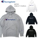 【SALE】[champion] チャンピオン MENS プルオーバースウエットパーカ [S,M] C3-J117 裏毛(裏パイル) ベーシック スウェットパーカー メンズ スエット ロゴデザイン カンガルーポケット 普段着 部屋着 パーカー セール かぶり aphz