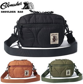 SALE【秋冬新作】COB MASTER [QLT] MINI SHOULDER BAG キルティング ミニ ショルダーバッグ キルティング 旅行 デイリー キャンプ アウトドア ブランド ブラック カーキ レンガ バッグ アダルト ジュニア キッズ 男女兼用 プレゼント ギフト コブマスター