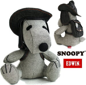 EDWIN SNOOPY 50N r[O XJEg Xk[s[ 胂f ʂ DENIM fj ςf ʂ  fj  v[g Mtg RNV sb^{[CX bN o