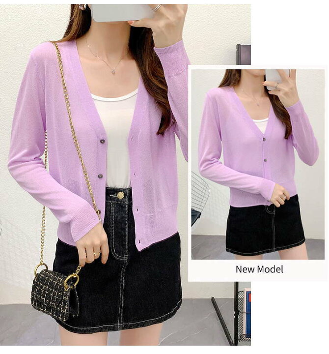 楽天市場 Uvカット カーディガン 色 テラコッタ パステル ニット シアー 薄手 ボレロ 紫外線カット サマーカーディガン リゾート 七分袖 長袖 春夏 春服 メール便送料無料おうちコーデ アパレル Yang Gen