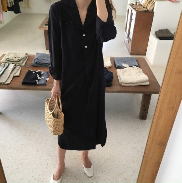 楽天市場 クーポンで10 Off ロング シャツ ワンピース ウエスト リボン マキシワンピース レディース ロング丈 シャツワンピ マキシ丈 無地 大人 シンプル ワンピ ワンピースコート 2way フレア 長袖光沢 春夏 秋 M L メール便送料無料おうちコーデ アパレル Yang Gen