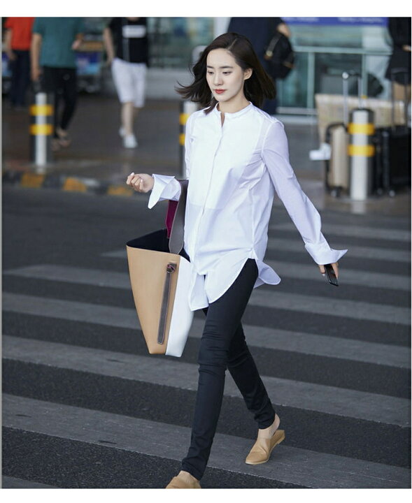 楽天市場 クーポンで10 Off シャツ ブラウス チュニックシャツ ロングシャツ ノーカラー 無地 長袖 ホワイト 白 ロング丈 襟なし レディース メール便送料無料おうちコーデ アパレル Yang Gen 楽天市場 クーポンで10 Off シャツ ブラウス チュニックシャツ ロングシャツ ノーカラー 無地 長袖 ホワイト 白 ロング丈 襟なし レディース メール便送料無料おうちコーデ アパレル Yang Gen