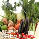 野菜詰め合わせセット 13種以上 送料無料【野菜セット】和歌山産中心 ギフト