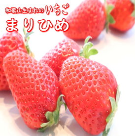 和歌山生まれの新品種イチゴ まりひめ 4パック 送料無料