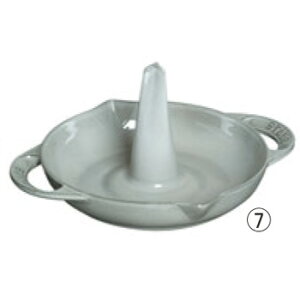 �X�g�E�u ���[�X�^�[ 24cm �O���[ 40509-517�y���[�X�^�[�z�ystaub�z�y�X�g�E�u�z�y�I�[�u���Ή��z�y�L�b�`���p�i�z