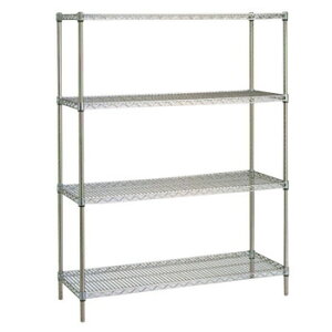 スーパーエレクターシェルフ 4段 P2200×AS910【代引き不可】【エレクターラック】【収納ラック】【棚】