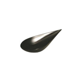 ソリア 雫型スプーン(40入)ブラック PS30363【デザートスプーン】【デザート皿】