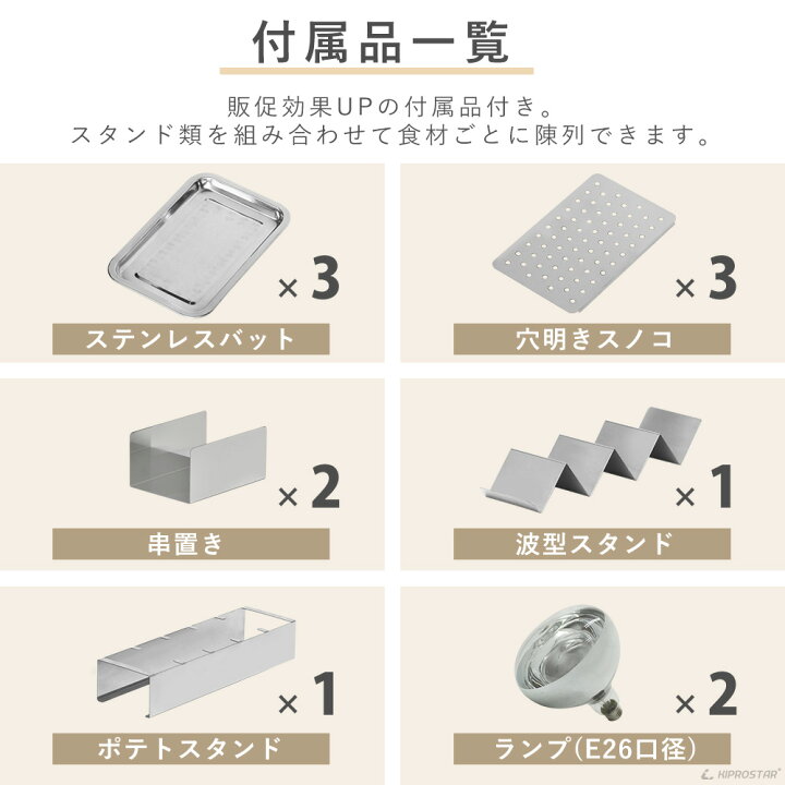 楽天市場】【送料無料】業務用フードケース 背面オープン PRO-3FG 