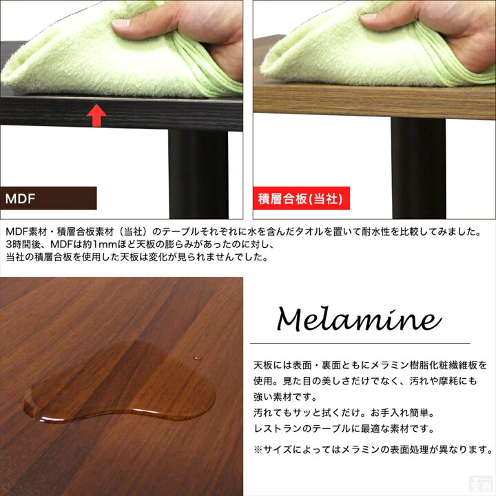 楽天市場】業務用 カフェテーブル ローテーブル 600mm×700mm 60cm×70cm 