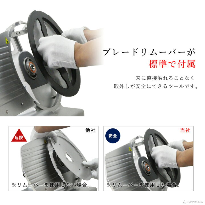 楽天市場】キプロスター 業務用ミートスライサー PRO-250YS-B【あす楽 