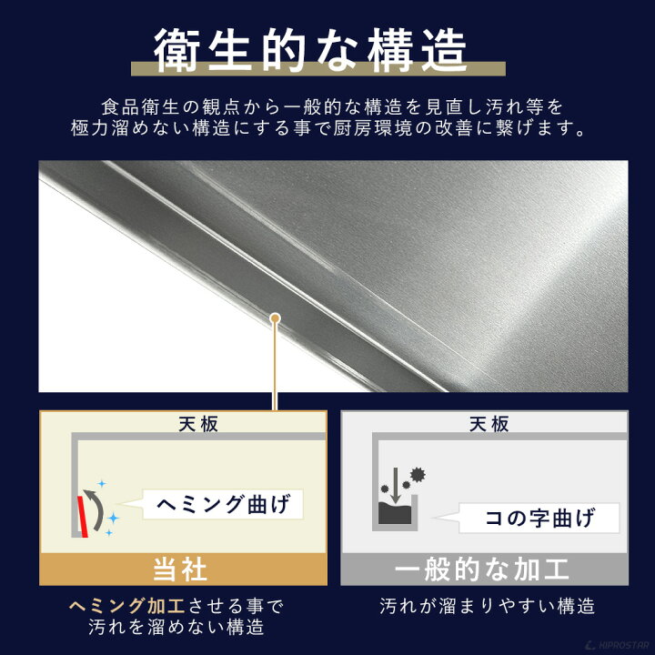 楽天市場】キッチン置き棚 ステンレス 業務用 PRO-M120【置棚】【棚 