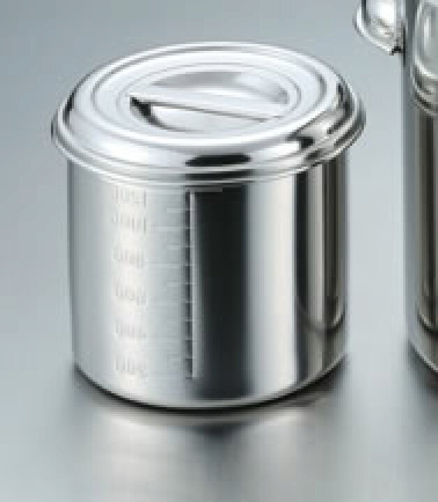 楽天市場 18 8 深型 キッチンポット 目盛付 12cm ステンレスポット 丸型キッチンポット ステンレス コンテナ Sus304 業務用 キッチンポット 業務用厨房機器厨房用品専門店 厨房用品専門店 安吉