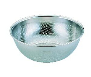 UK18-8深型パンチボール18cm【穴明ボウル ボール ボウル】【水切り】【水切りボール】【水切りボウル】【ザル】【ステンレス】【業務用】【業務用厨房機器厨房用品専門店】