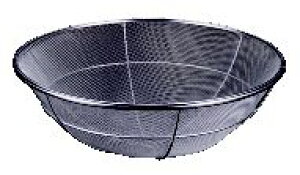 18-8揚ザル半月(11メッシュ)45cm【ステンレスザル ざる】【水切り】【水切りボール】【水切りボウル】【業務用ザル】【業務用厨房機器厨房用品専門店】