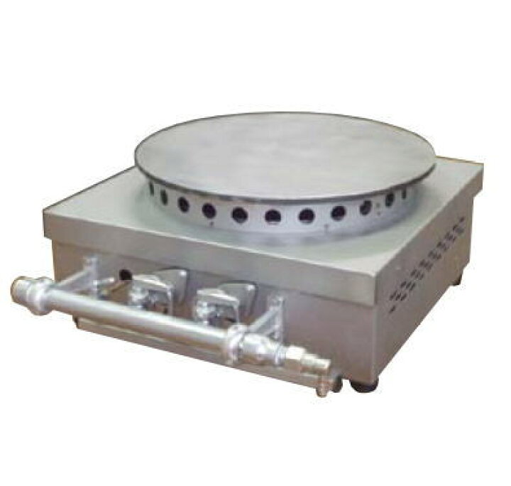 楽天市場】ガス式 クレープ焼器 KP-10 ((ガス種：プロパン) LP  