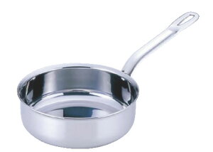 SAパワー・デンジ ソテーパン(蓋無) 18cm【ステンレス片手鍋】【電磁調理器対応】【IH対応】【業務用鍋】【Power denji】【業務用厨房機器厨房用品専門店】