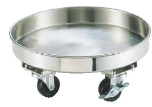 18-8寸胴鍋 運搬用台車 36cm用(キャスターストッパー付き)【寸胴鍋】【運搬台車】【業務用鍋】【18-8】【業務用厨房機器厨房用品専門店】