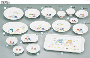メラミンお子様食器「ベン&ベティー」 BB-27 おやつ皿【子供用食器】【小皿】【取り皿】【取皿】【小分け皿】【業務用厨房機器厨房用品専門店】
