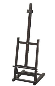 木製L型イーゼル 茶 HECA-124【代引き不可】【イーゼル】【看板脚】【看板スタンド】【業務用厨房機器厨房用品専門店】