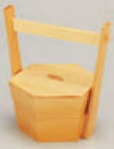 手桶2段弁当【松花堂弁当】【白木松花堂】【弁当箱】【木製】【盛器】【宴会に】【お祭りに】【新年会に】【忘年会に】【1-316-5】