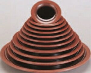 多用高台皿 天目 尺7寸【高台皿】【料理皿】【丸皿】【大皿】【盛皿】【皿】【盛器】【和食器】【1-690-21】