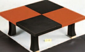 3尺角座卓 市松エンボス【代引き不可】【座卓】【テーブル】【机】【料亭に】【旅館に】【1-907-5】