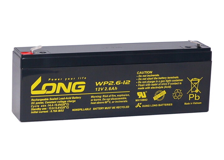 楽天市場】送料無料 LONG 【標準タイプ 期待寿命3〜5年】LONG 12V2 