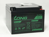 送料無料　LONG あらゆる電源用途【耐久性2倍 期待寿命7年〜10年】12V24Ah　密閉型ゲルバッテリー（LG24-…