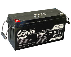 LONG 12V150Ah ϋv1.5{ Ҏ10`15Ni3{j ^Qobe[ LGL150-12N TCN  S^~dr \[[dp DLsOJ[̃Tuobe[ Ȃǂɓ