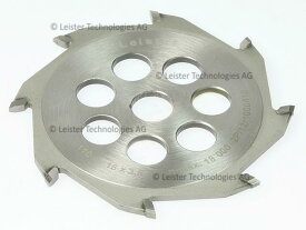 ライスター純正品　自動溝切機グルーバー用替刃　Φ110x幅3.5mm　刃先が台形　品番102.401　スイス製　送料無料　熱風機　溶接機