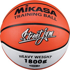 【送料無料】【ミカサ】 MIKASA　バスケットボール トレーニング用　7号　B7JMTR-O　1800g　オレンジ　ホワイト
