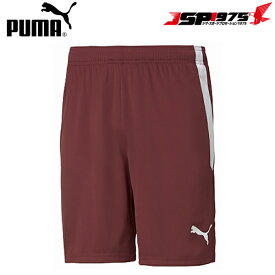 【PUMA】プーマ TEAMLIGA ゲームパンツ エンジ Mサイズ パンツ ハーフパンツ 短パン 練習用 サッカー フットサル サッカー用品 フットサル用品 705151