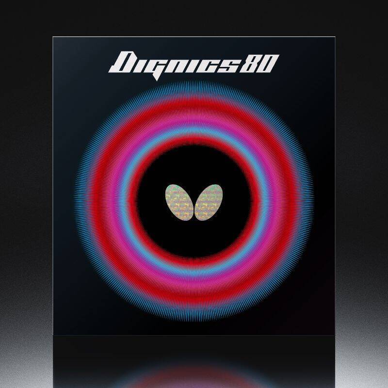 Butterfly バタフライ ディグニクス80 06050 卓球 裏ラバー 贈り物 タマス 柔らかな質感の バランス ロングセラー 回転 中級者 初心者 上級者 スピード