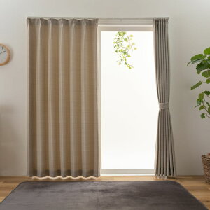 �Ռ��J�[�e�� ���K�V�[ �x�[�W�� ��200cm×��230cm1�� �Ռ��J�[�e�� �`��L�����H �Ռ�3�� �����J�[�e��