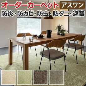 多機能カーペット アース製薬技術協力 日本製 約140×200cm オーダーカーペット フリーカット Wall to Wallカーペット アスブリンク(A) 引っ越し 新生活