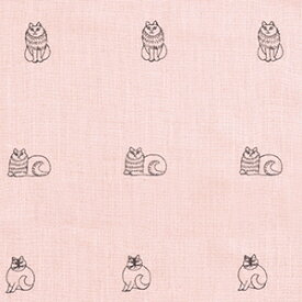 リサ・ラーソン オーダーカーテン ドレープカーテン デザインカーテン かわいい 刺繍 アニマル柄 猫 ねこ ネコ 幅392×丈240cm以内でサイズオーダー SKETCH スケッチ K0219 K0220 (A) 引っ越し 新生活
