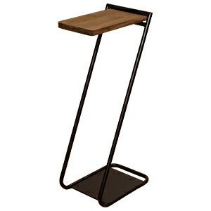 サイドテーブル テーブル 机 ソファサイド 台 ミニテーブル 省スペース おしゃれ 北欧 家具 天然木 アイアン コンパクト 組み立て式 小物置き ナイトテーブル ベッドサイド デスク 約幅29.5×