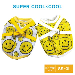 【在庫限り】2024夏物新作 ハーネス スーパークール×クール ビックリニコハーネス SS〜3L (2色) 7302 ドッグウェア 犬服 クークチュール