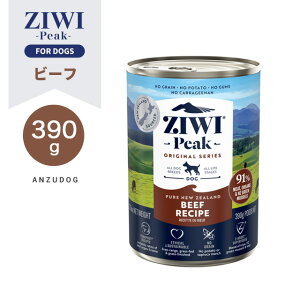 ZIWI Peak �W�E�B�s�[�N �h�b�O�� �r�[�t 390g �h�b�O�t�[�h �E�F�b�g�t�[�h �S����E�N��Ή����p���͂� �I�[���X�e�[�W
