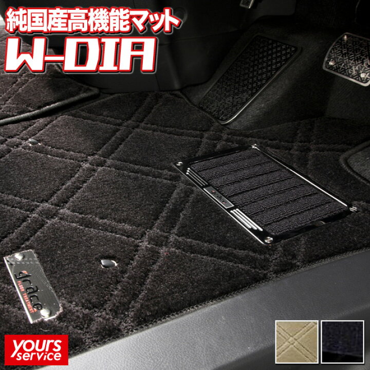 楽天市場】タント/タントカスタム（LA650S/LA660S） フロアマット 