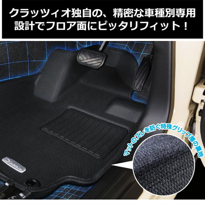 楽天市場】ロードスター 立体 フロアマット [New立体マット フロント 