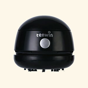 【10/1〜31ポイント5倍要エントリー】【ポイント5倍】テンウィン Tenwin 卓上クリーナー 充電式 ブラック 8052-BK/ホワイト 8052-WH ハイパワー ミニハンディ掃除機 コードレスUSB充電式 吸引力抜群