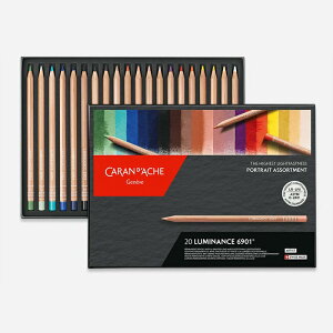 �y1/1�`1/31�|�C���g5�{�v�G���g���[�z�J�����_�b�V�� CARAN D'ACHE �����F���M ���~�i���X6901 �|�[�g���[�g�A�\�[�g�����g 20�F�Z�b�g 20�{ ���� 6901-720 6901-920