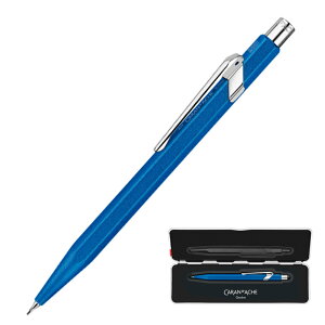 【26日20時~4h限定★10%クーポン&P5倍要エントリー】名入れ 素彫り シャープペンシル カランダッシュ CARAN D'ACHE 849 カラーマット×スリムパック入 0.5 MF0844 レッド 585/ピンク 591/バイオレット 6